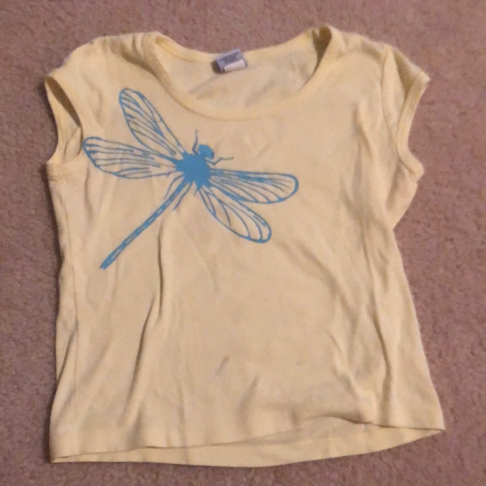 Old Navy yellow t-shirt size 12
